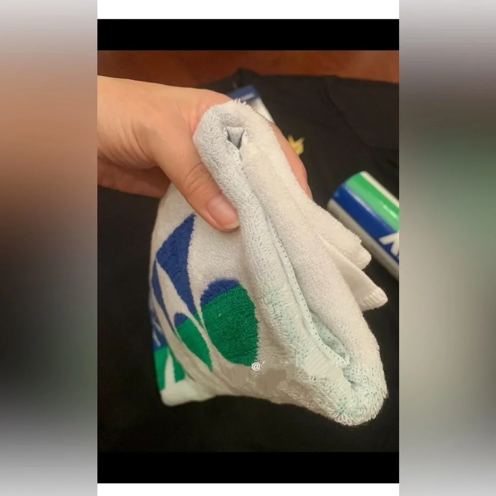 Yonex‎ Sports Towel Badminton Tennis Sports White Cotton 100%